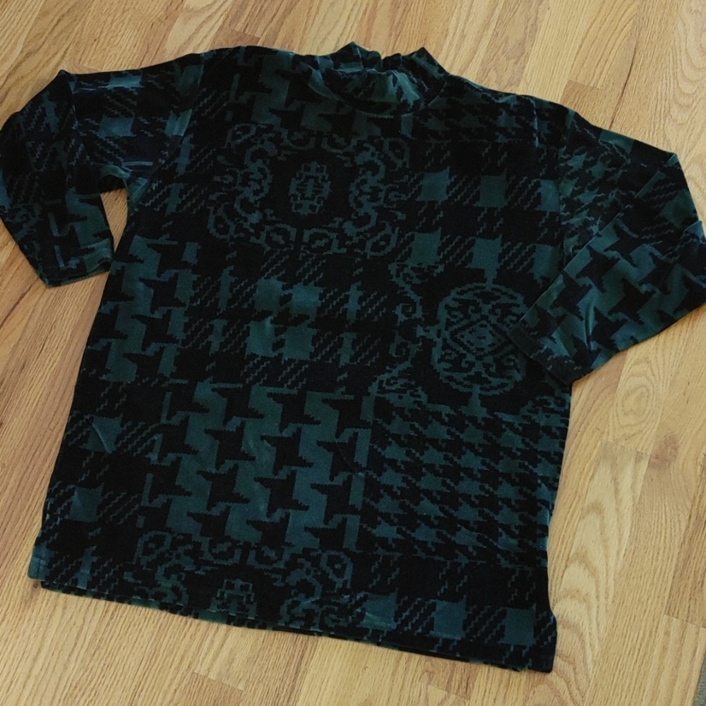 Jason Maxwell velour tunic
